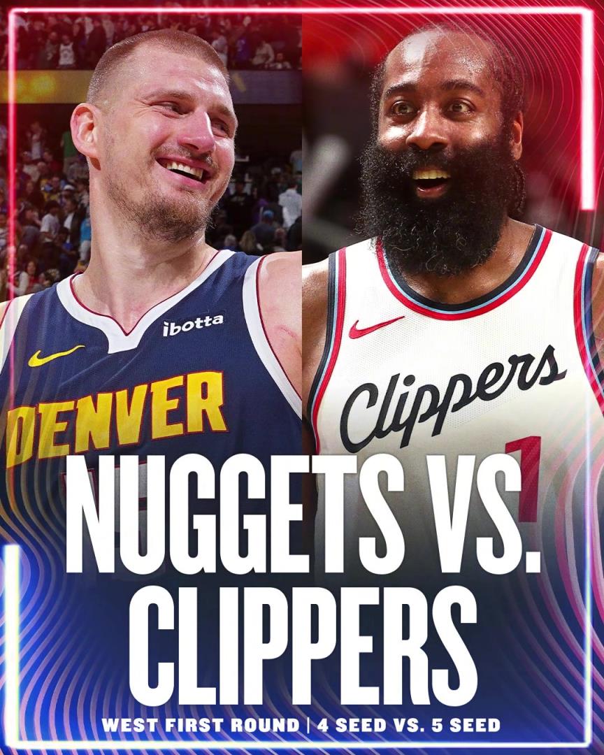 帶隊的神！哈登率快船鎖定西部第5，生涯從未缺席過季后賽！