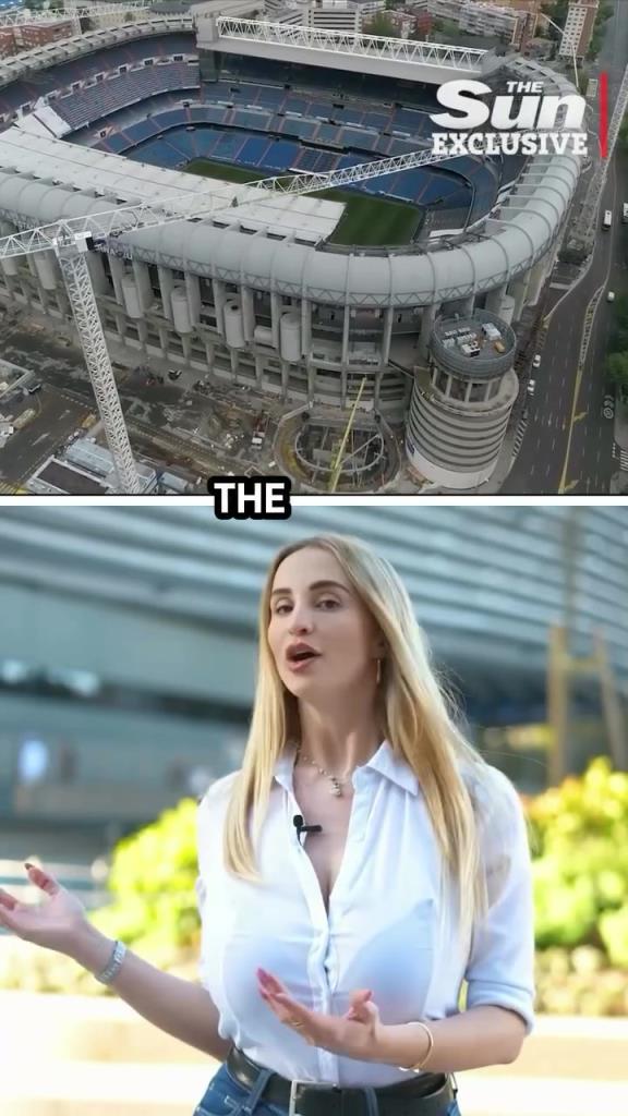 皇馬女主持預測歐冠比分，請原諒我??！我的全部精力都被身材吸引